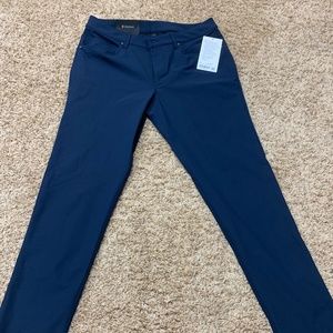 LuluLemon ABC Pant Slim. 34 Waist, 32 Length. Navy Blue. Brand New.